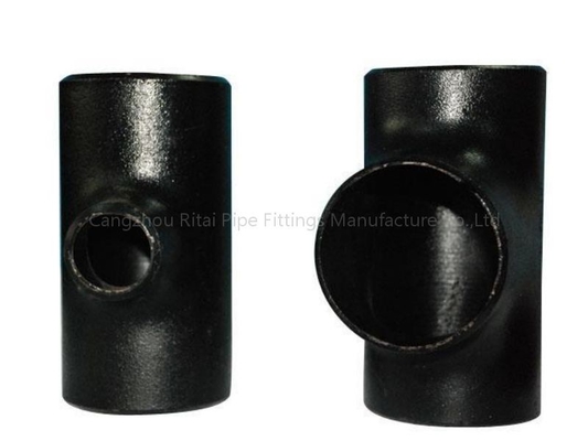 El ANSI B16.9 del igual de la camiseta de la instalación de tuberías de DN300 Sch 40 soldó con autógena el acero de carbono el 1/2” - 48&quot;