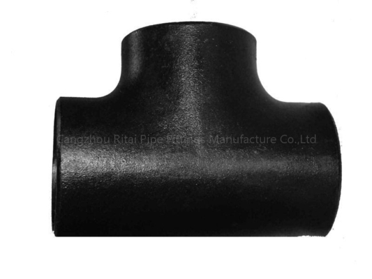 DN15 que reducen tuberías a ms A234WPB del acero de carbono de la soldadura de extremo de la camiseta de la instalación JIS SS400 STD