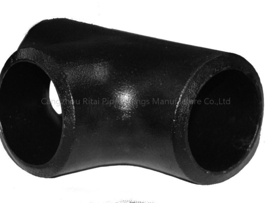 DN15 que reducen tuberías a ms A234WPB del acero de carbono de la soldadura de extremo de la camiseta de la instalación JIS SS400 STD
