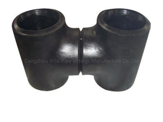 DN15 que reducen tuberías a ms A234WPB del acero de carbono de la soldadura de extremo de la camiseta de la instalación JIS SS400 STD