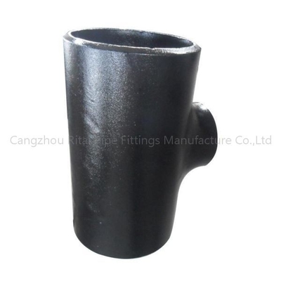 Tubo del negro de SGP DN1000 que reduce la camiseta, camiseta de acero del igual de la soldadura de extremo de carbono SCH 10