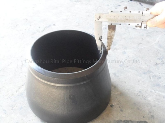 Acero de carbono concéntrico del Ecc del ANSI B16.9 ASTM A234WPB del reductor de la instalación de tuberías de la soldadura a tope