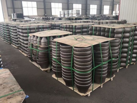 Reductor concéntrico negro de la soldadura de extremo del Ecc de las colocaciones SMLS de la soldadura del acero de carbono del ANSI Sch 10