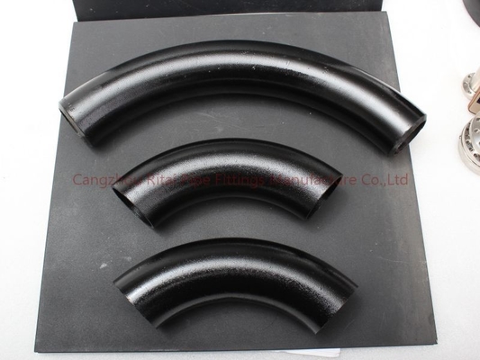 Curvas de tubo de ASME 3D 10D 5D 45 90 acero de carbono de la soldadura a tope de 180 grados