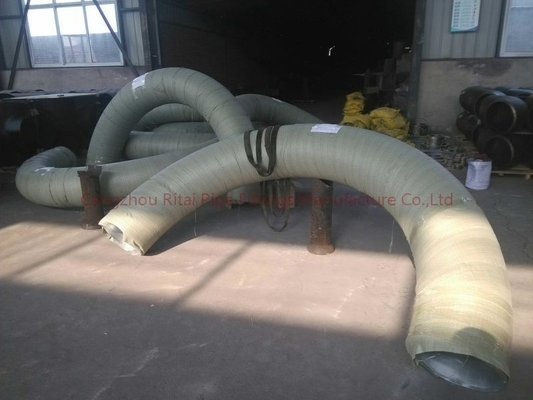 Curvas de tubo de ASME 3D 10D 5D 45 90 acero de carbono de la soldadura a tope de 180 grados