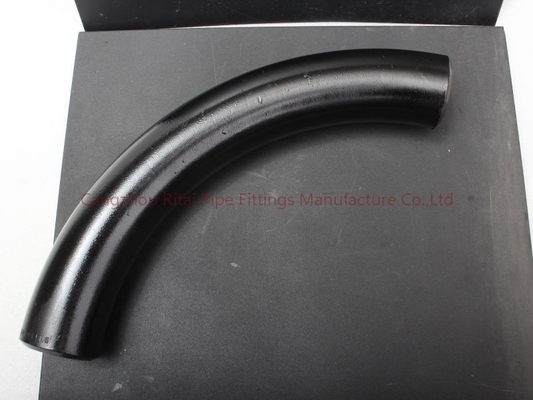 Sch40 Sch80 90 soldadura del acero de carbono de la curva ASTM A105 del codo del grado A53 106GR.B