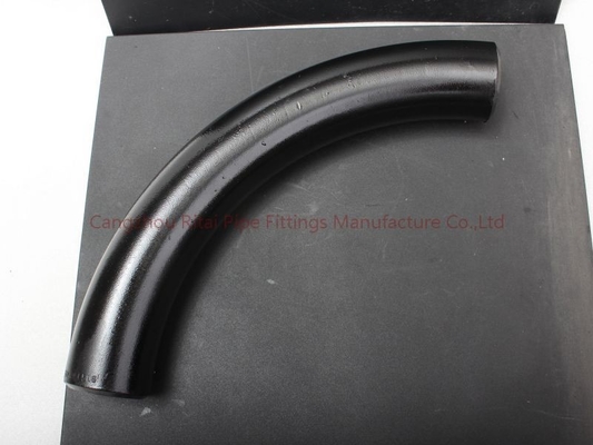 Curvas de tubo de ASME 3D 10D 5D 45 90 acero de carbono de la soldadura a tope de 180 grados