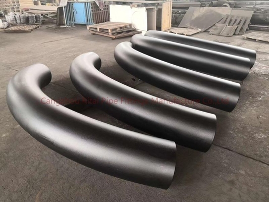 Sch40 Sch80 90 soldadura del acero de carbono de la curva ASTM A105 del codo del grado A53 106GR.B