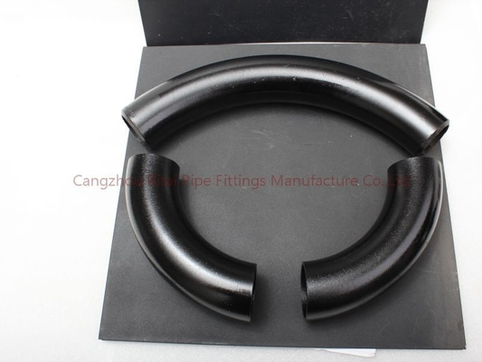 Colocaciones de tubo de la soldadura de extremo de A53Gr.B A106GR.B ASTM DN200 XS SCH80 4 pulgadas curva de 180 grados