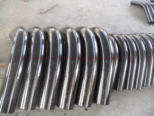 El acero de carbono de las curvas de tubo del ANSI B16.9 3D forjó la soldadura a tope Dn1200