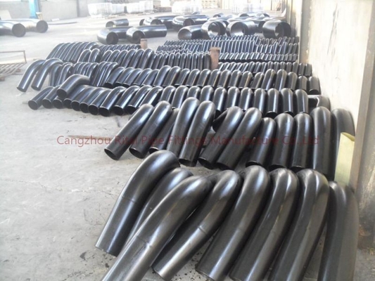 El grado SGP de la pulgada 45 de las curvas de tubo de JIS BW 3D 4 ensanchó para la fabricación