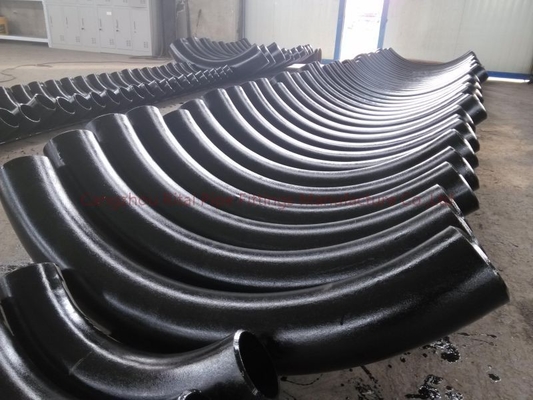 Curvas de tubo de ASME B16.49 3D 5D API 5L GR. B SCH 80 2 pulgadas codo de 180 grados