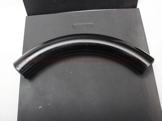 Colocaciones de tubo de la soldadura de extremo de A53Gr.B A106GR.B ASTM DN200 XS SCH80 4 pulgadas curva de 180 grados