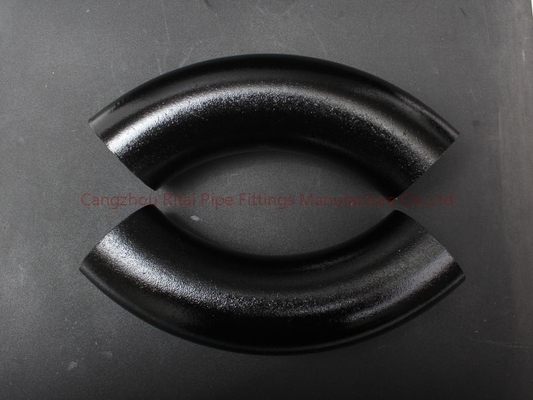 Colocaciones de tubo de la soldadura de extremo de A53Gr.B A106GR.B ASTM DN200 XS SCH80 4 pulgadas curva de 180 grados