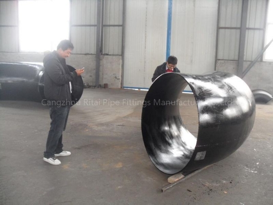 El tubo grande de 3400NB ASME codea la soldadura de extremo el infante de marina grande de acero del tamaño de carbono de 45 grados