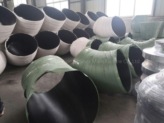 El tubo grande 1200 de ASTM NOTA codea el radio corto acero de carbono del diámetro grande de BW de 45 grados