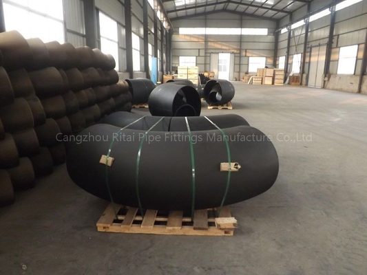El tubo grande 1200 de ASTM NOTA codea el radio corto acero de carbono del diámetro grande de BW de 45 grados