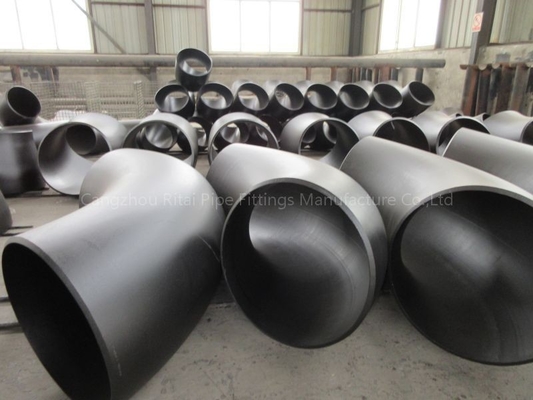 El tubo grande de ASME B16.9 ERW codea el acero de carbono curva larga del radio de 90 grados
