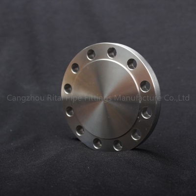 anillo trasero de acero suave del reborde ciego de 300# 600# A105N, reborde de placa de acero de carbono del FF