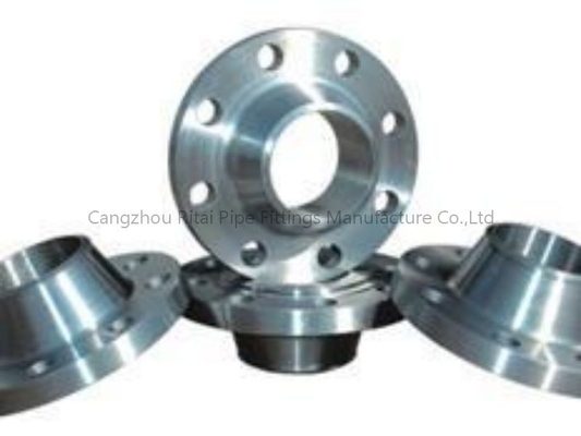 El reborde del cuello de la soldadura de ASTM A105 RTJ 4 pulgadas forjó ASME de acero B16.5 Sch40 Sch80