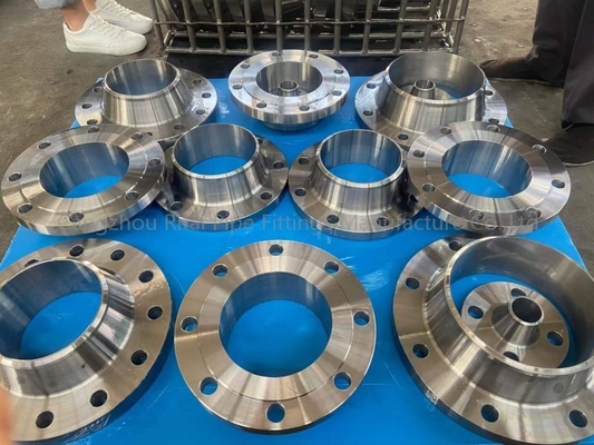 150LB forjó industria de soldadura larga de la válvula del cuello ASTM A105 A105N del reborde de acero