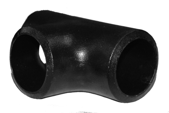 Carbono igual P235GH de acero ASTM A234 WPB de la camiseta de la instalación de tuberías de SCH 40 derecho