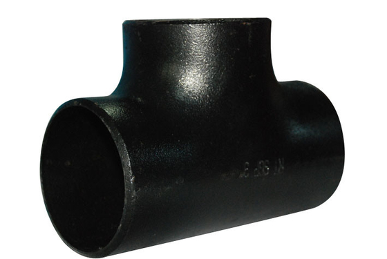Carbono igual P235GH de acero ASTM A234 WPB de la camiseta de la instalación de tuberías de SCH 40 derecho