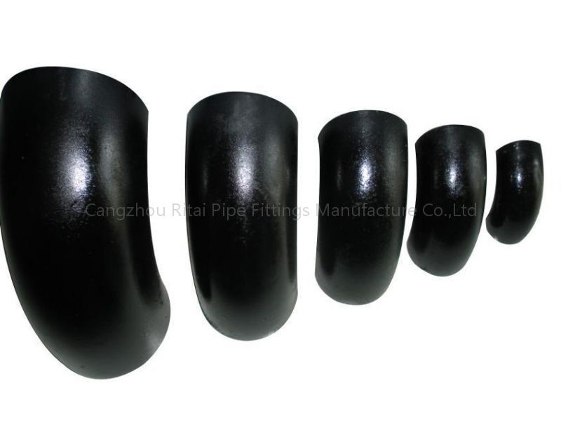 Sch 40 codo forjado de acero ERW inconsútil 1/4 - 48&quot; de carbono de 90 grados