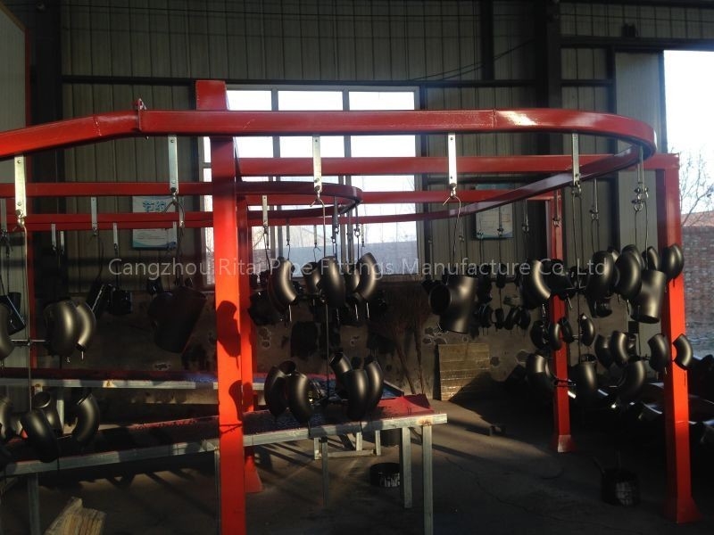 El acero de carbono de JIS soldó con autógena el casquillo de extremo de tubo de gas de BW A234 SMLS 15m m de las instalaciones de tuberías
