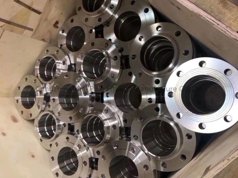 El ANSI B16.5 de ASTM forjó los rebordes de acero WN TAN THD, acero de carbono 300# Lap Joint Flange