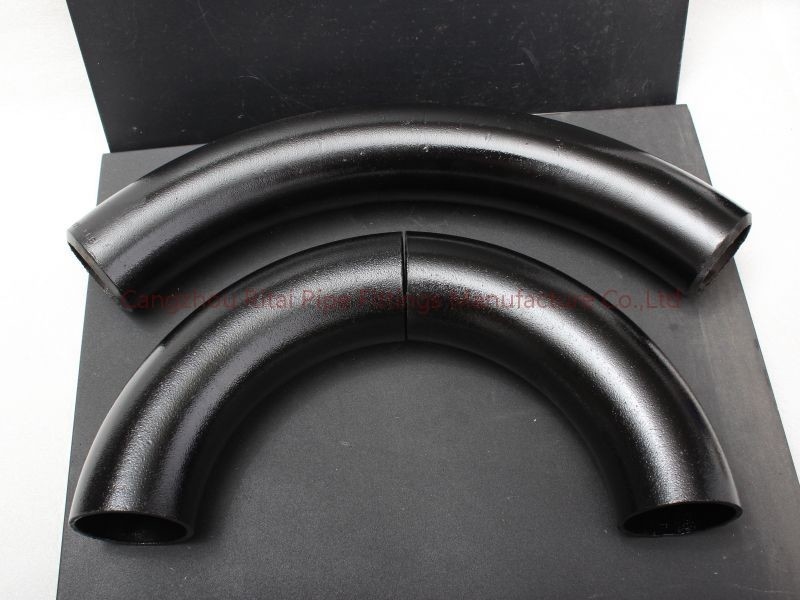 Horario 3D 4 40 de las curvas de tubo del ms Carbon Steel 5D 1.5D 2.o codo de 90 grados para el petróleo