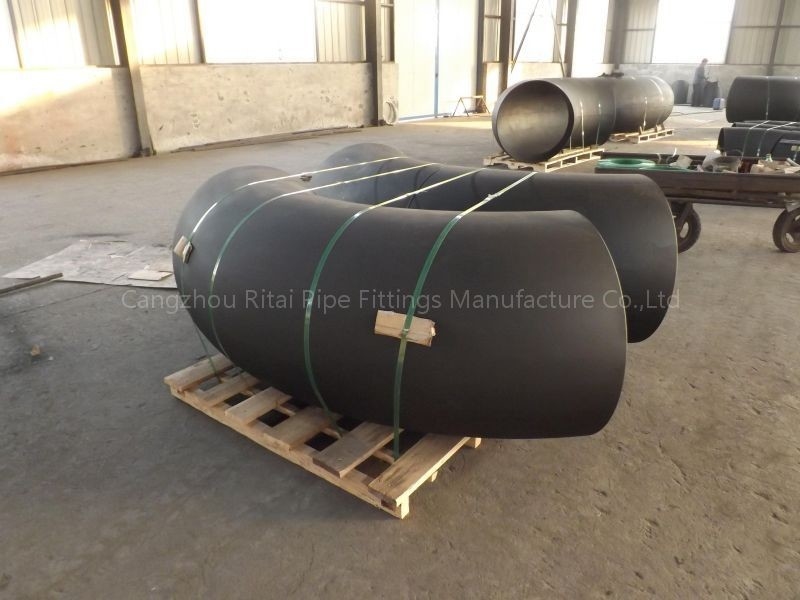 ASTM 180 acero de carbono corto de Sch 100 del radio del codo de acero de la soldadura a tope del grado RT 100%